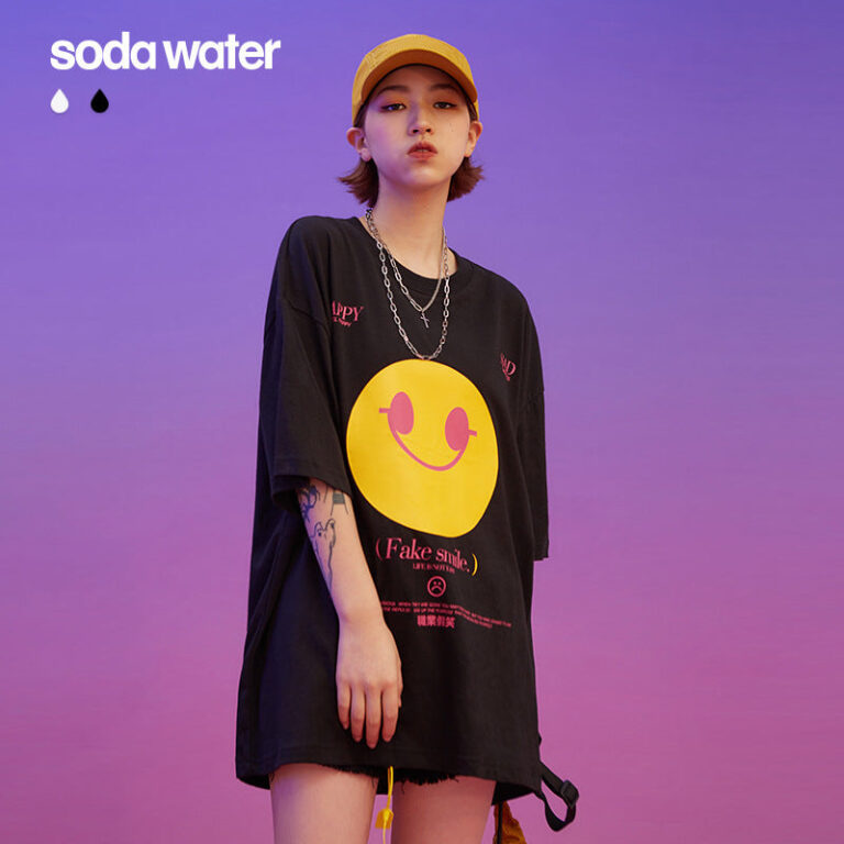Smirk Smile "HAPPY | SAD" Printed T-shirt