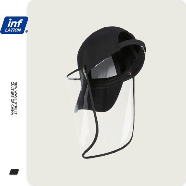 Covering Her Face Dust Removable Cap