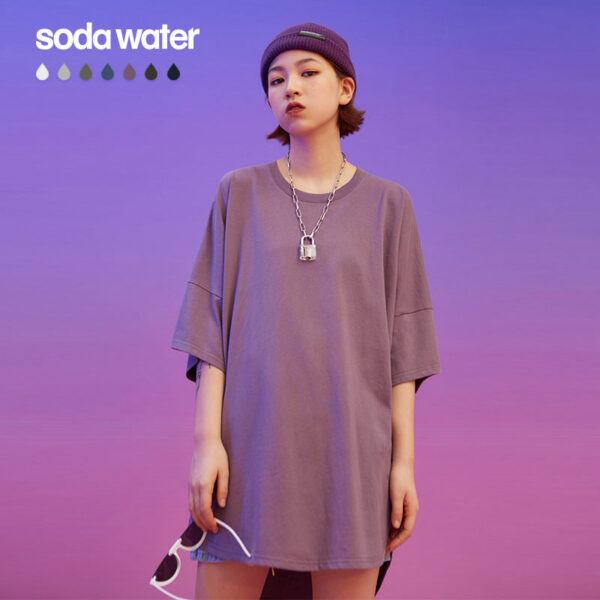 Irregular Hem Oversized T-shirt