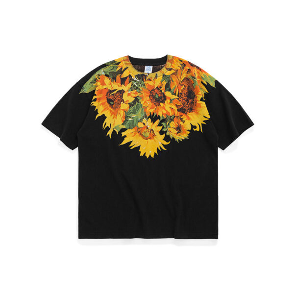 Sunflower Colar Print T-shirt