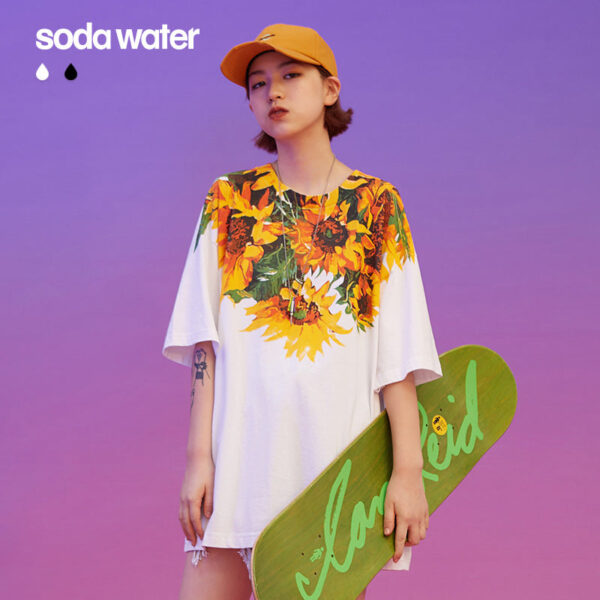 Sunflower Colar Print T-shirt