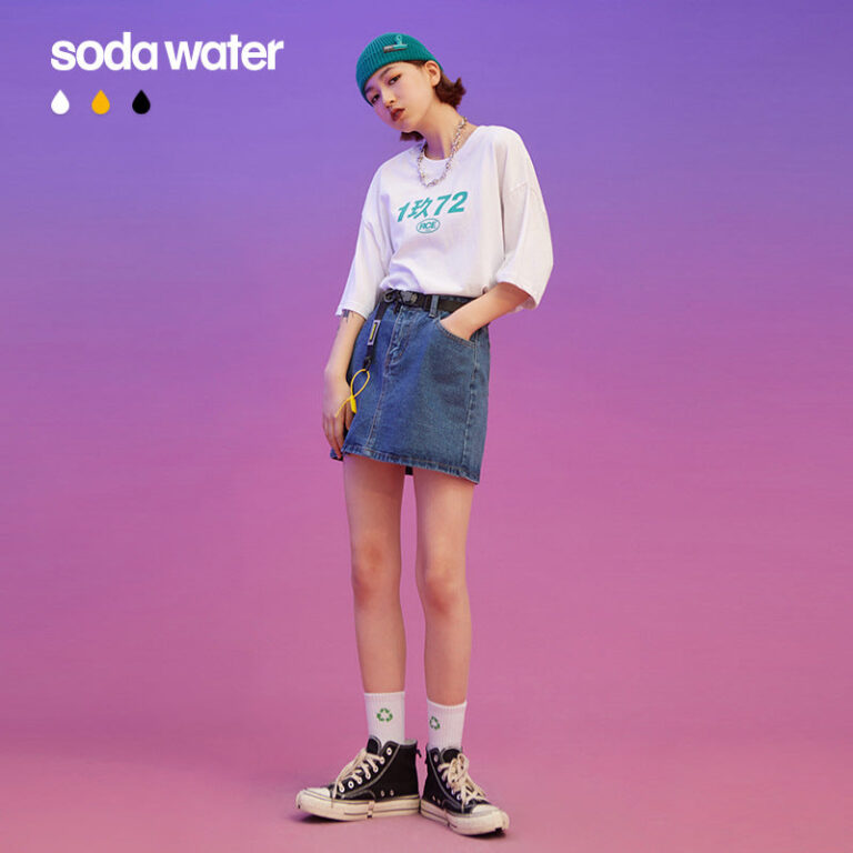 Waves "RECYCLE" Printed T-shirt