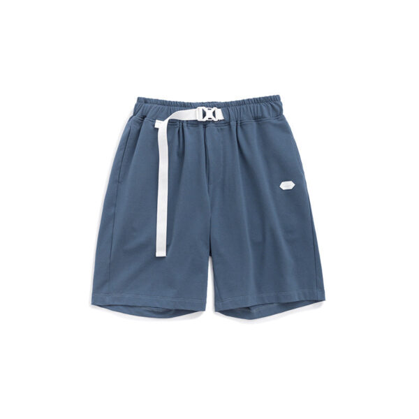 Belt Buckle Casual Shorts