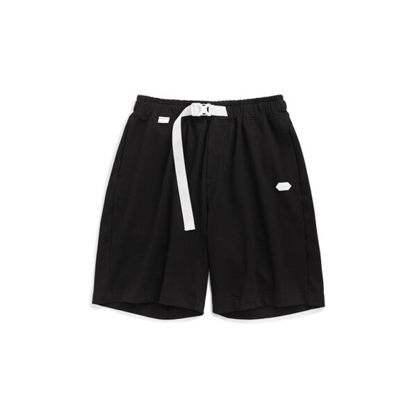 Belt Buckle Casual Shorts
