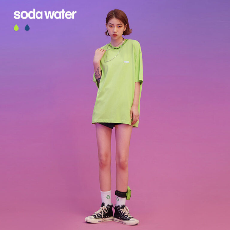 RGB Elastic Collar T-shirt