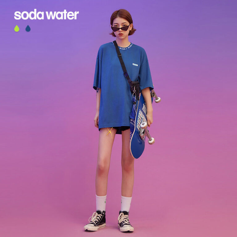 RGB Elastic Collar T-shirt