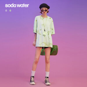 Ink Tie-dye Irregular Abstract T-shirt