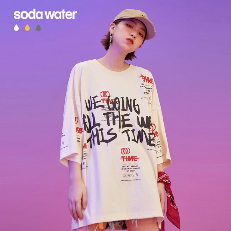 BF Wind Oversize Female Printing T-shirt