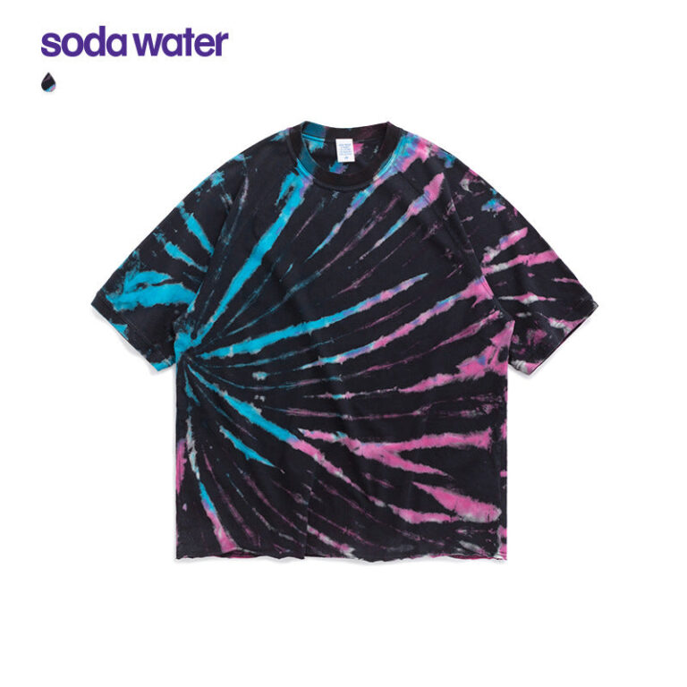 BF Wind Spiral Tie-dye Loose T-shirt