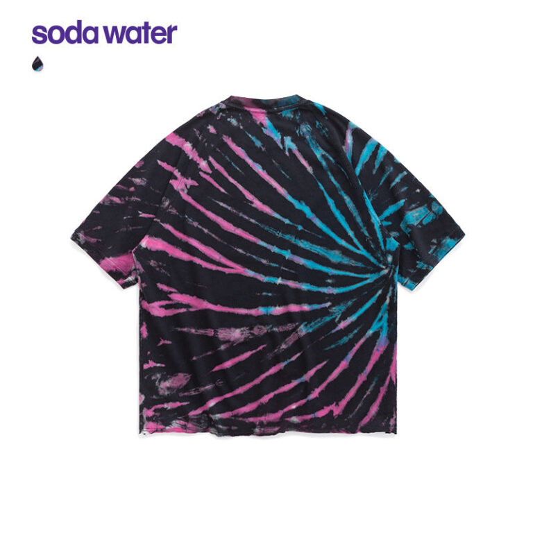 BF Wind Spiral Tie-dye Loose T-shirt