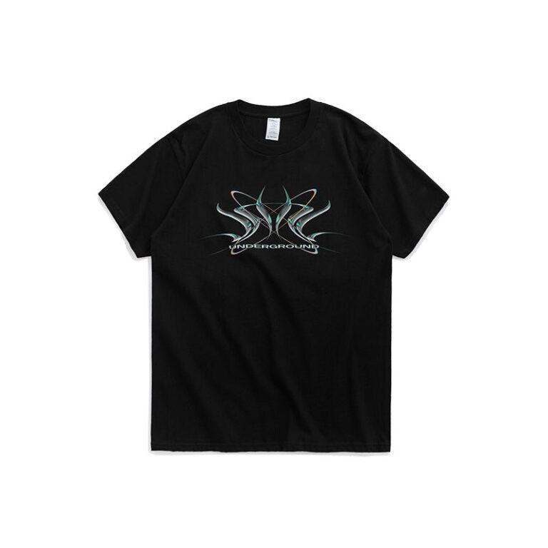 "UnderGround" Abstract Printed T-shirt