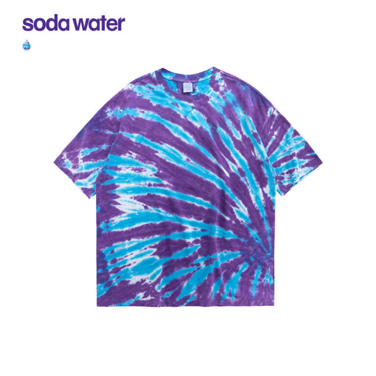 Splatter Split Tie-Dyed T-shirt