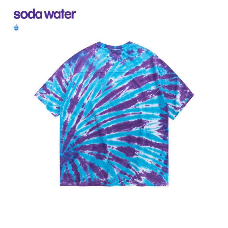Splatter Split Tie-Dyed T-shirt