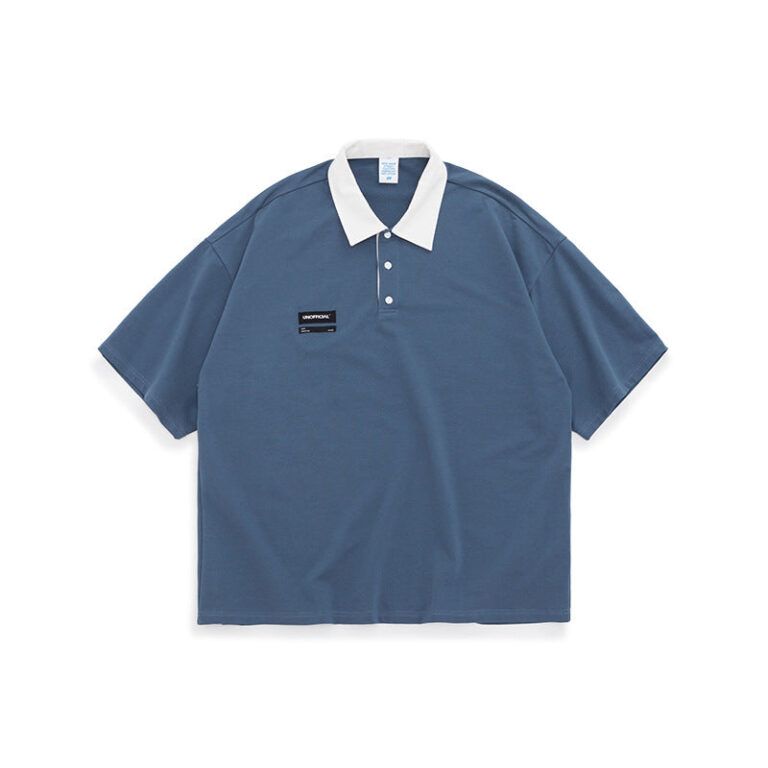 "UNOFFICIAL" Patched Polo T-Shirt