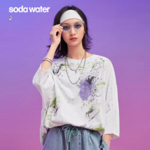 Paint Splatter Dyed T-shirt