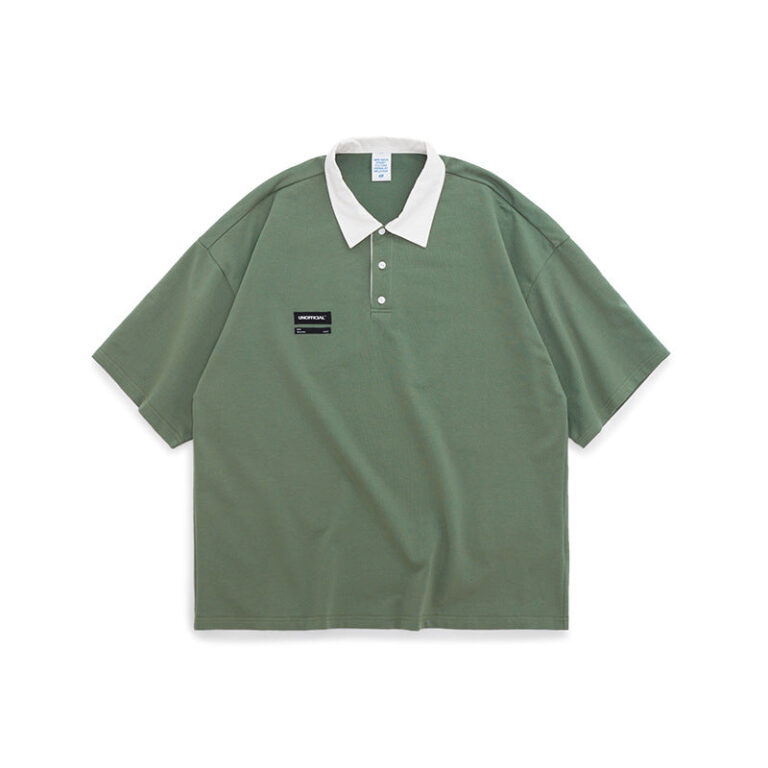 "UNOFFICIAL" Patched Polo T-Shirt