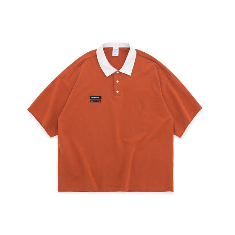 "UNOFFICIAL" Patched Polo T-Shirt