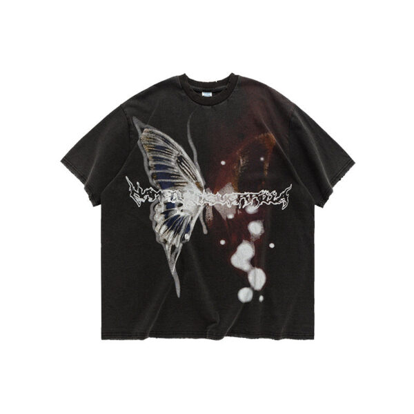 Diablo Series Abstract Butterfly T-shirt