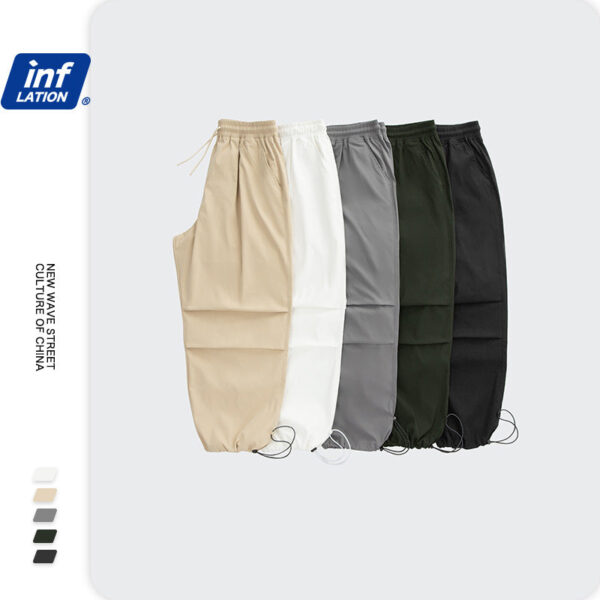 Drawstring Cargo Pants