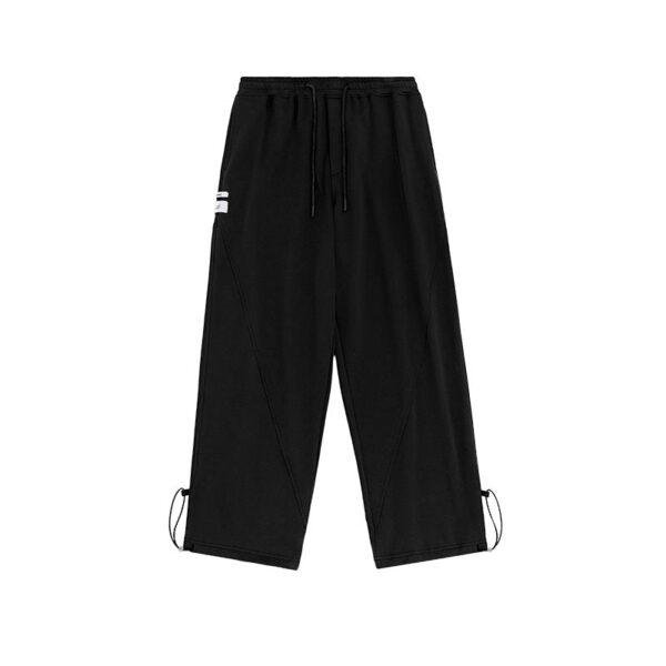 Drawstring Beam Casual Pants