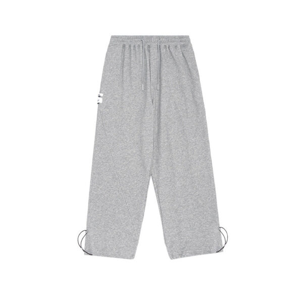 Drawstring Beam Casual Pants