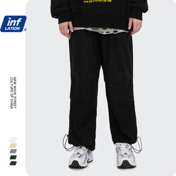 Drawstring Cargo Pants