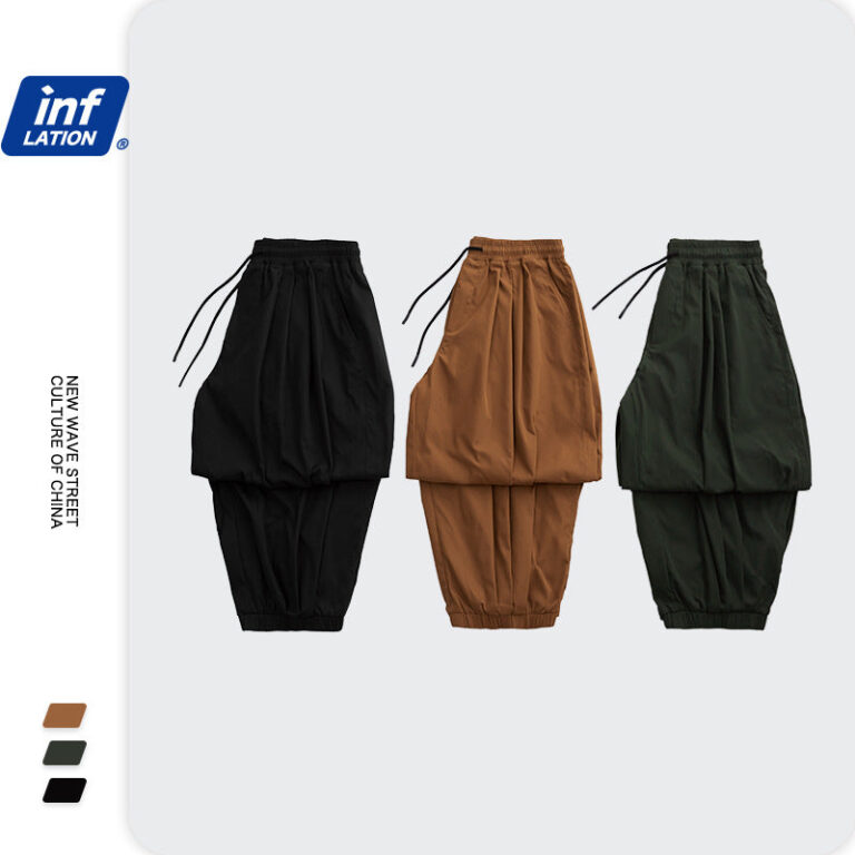 All-match Pleated Casual Pants