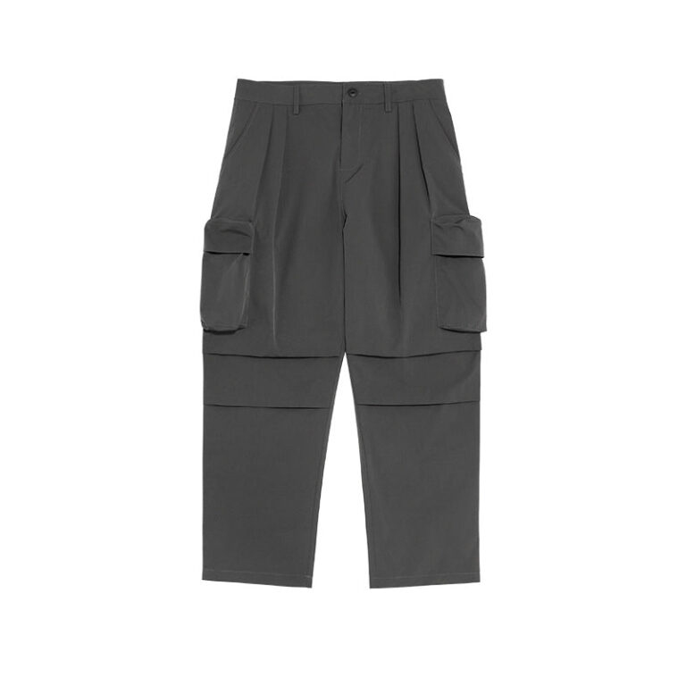 Three-dimensional Cut Loose Multi-pocket Pants