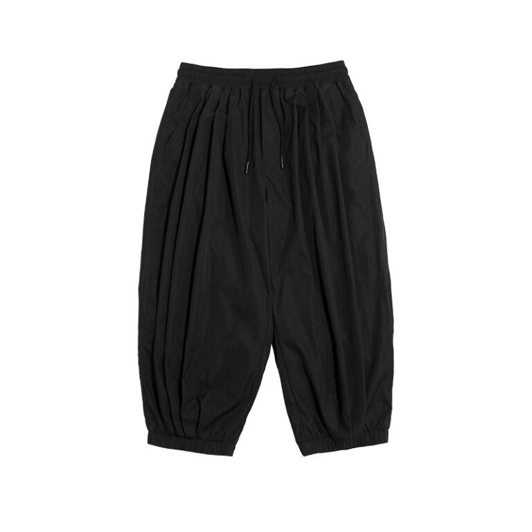 All-match Pleated Casual Pants