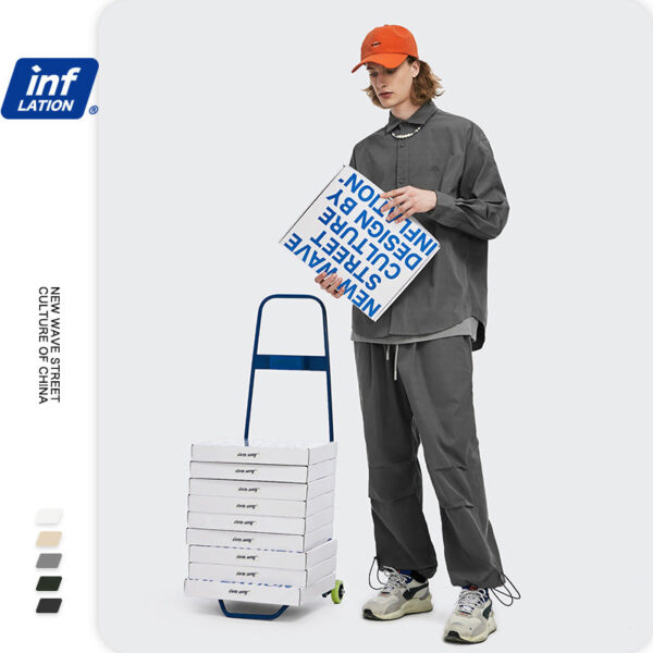 Drawstring Cargo Pants