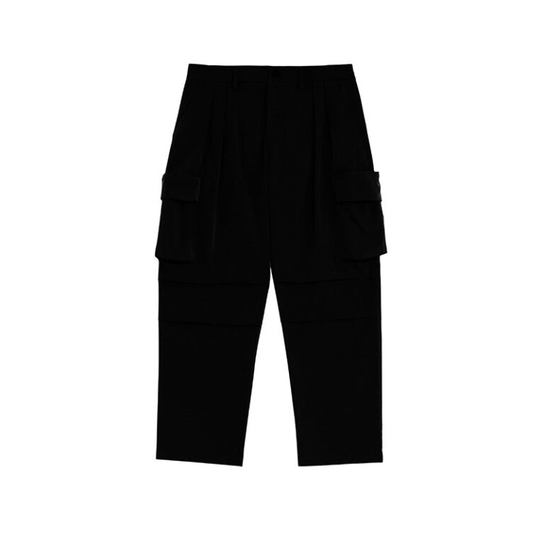 Three-dimensional Cut Loose Multi-pocket Pants
