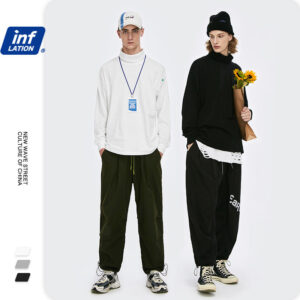 Simple Loop Base High-Necked T-shirt