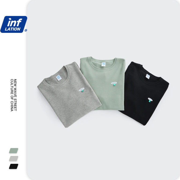 Round Neck Textured T-shirt