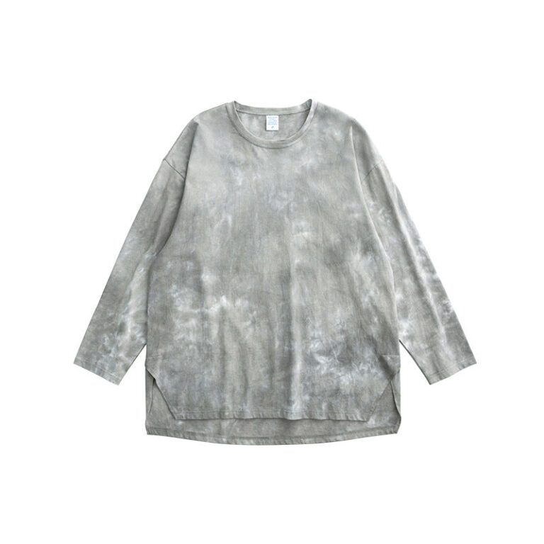 Irregular Split Tie-dye Oversized T-shirt