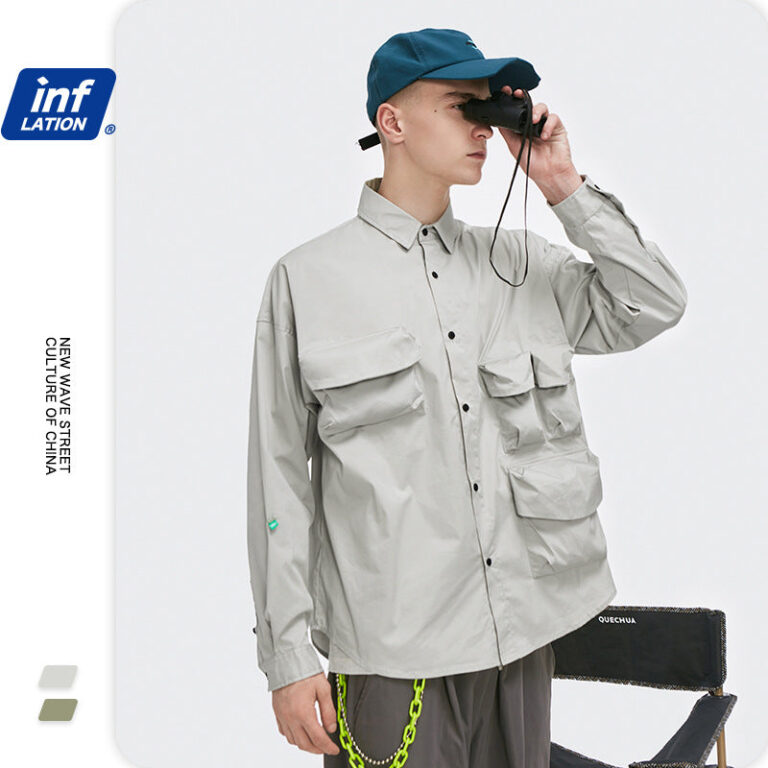 Multi-Pocket Tactical Shirt