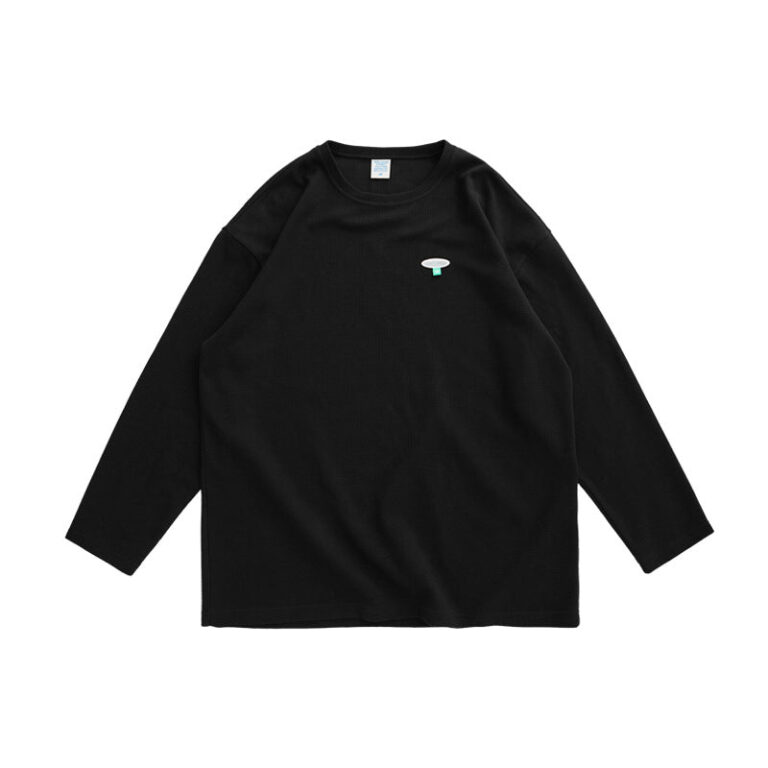 Round Neck Textured T-shirt