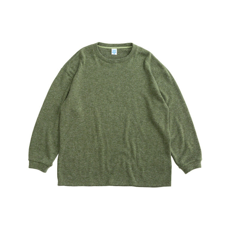 Textured Round Collar T-Shirt
