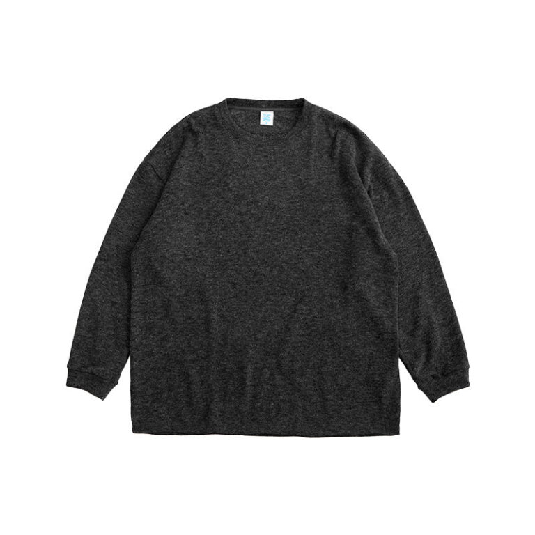 Textured Round Collar T-Shirt