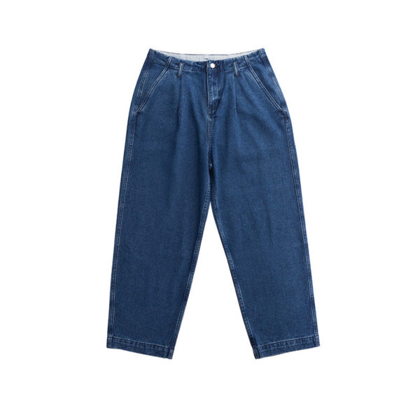 Buckled Wide-Leg Pants